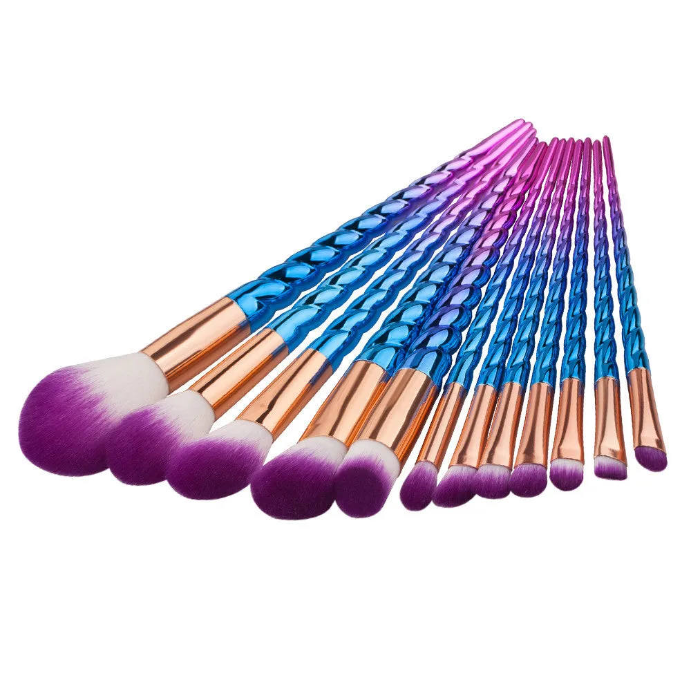 12PCS GUJHUI Professional makeup brushes Eyeshadow eyebrow Contour hair brush Powder Foundation make up brushes cosmetics