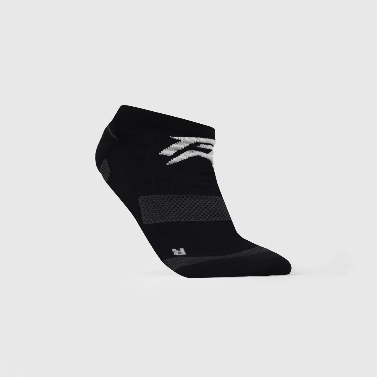 Ankle Socks 2Pcs (Black + White)