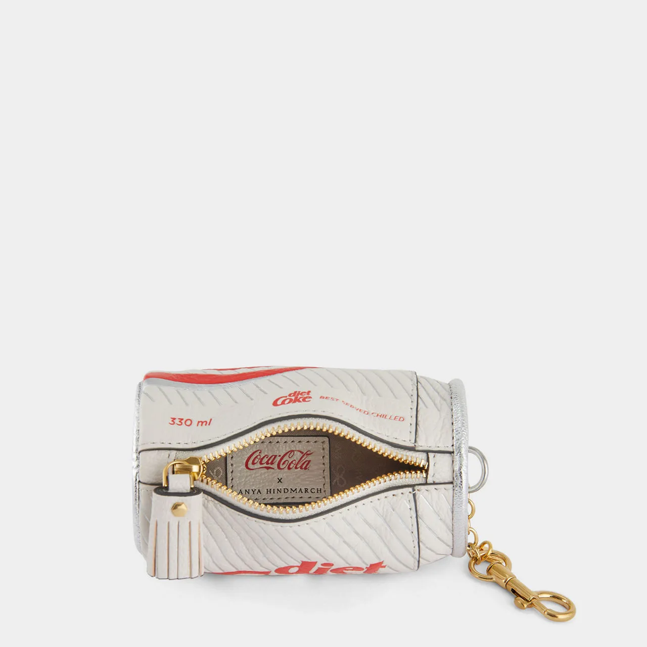 ANYA HINDMARCH Diet Coke Coin Purse - Optic White