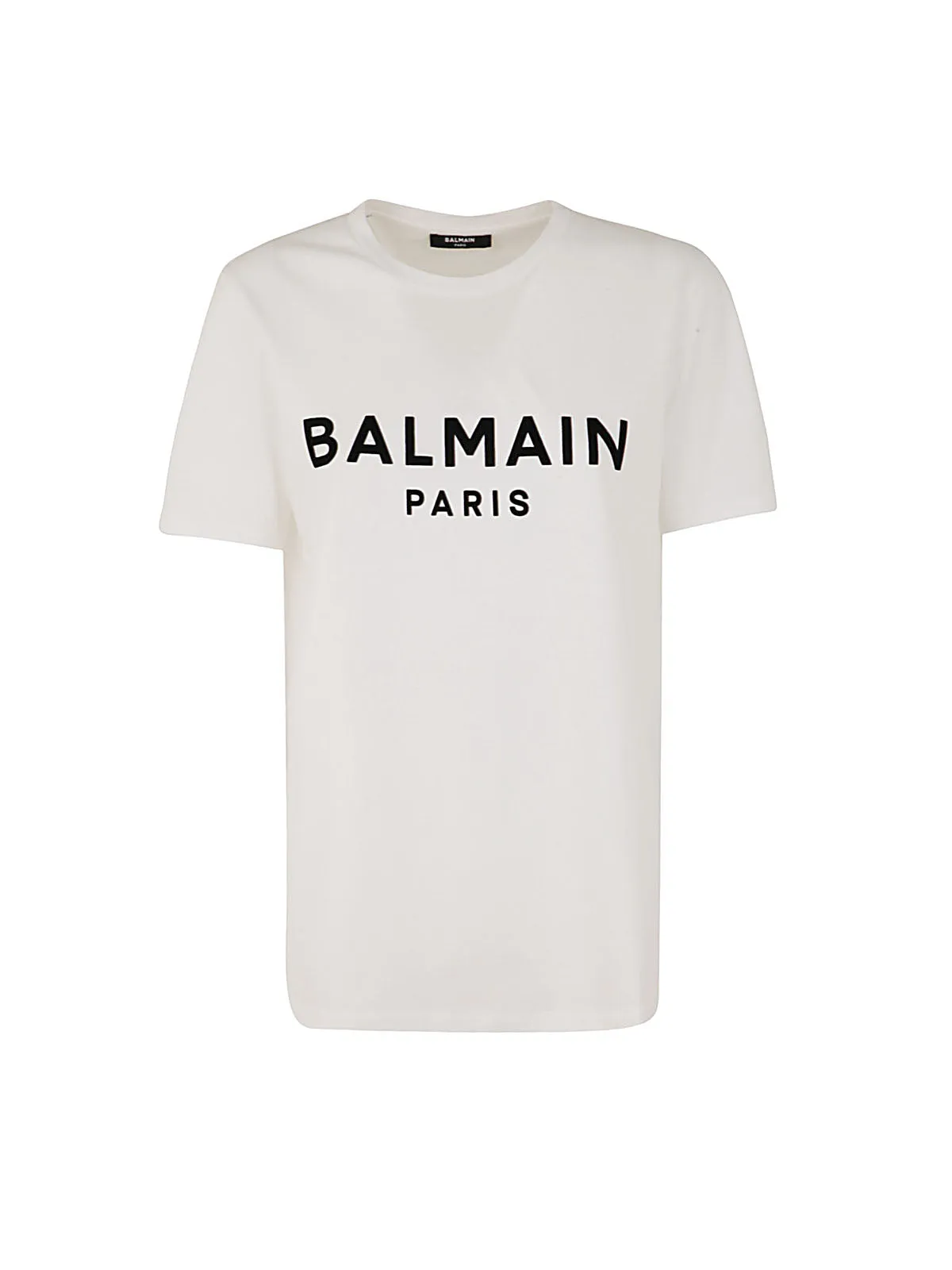 Balmain Logo Printed Crewneck T-Shirt