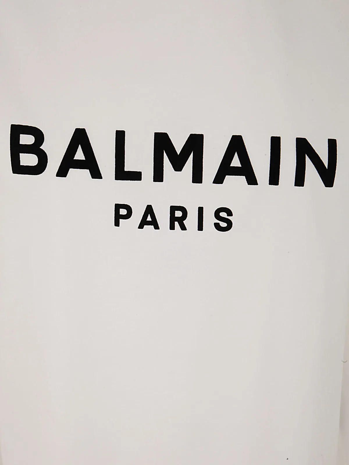 Balmain Logo Printed Crewneck T-Shirt