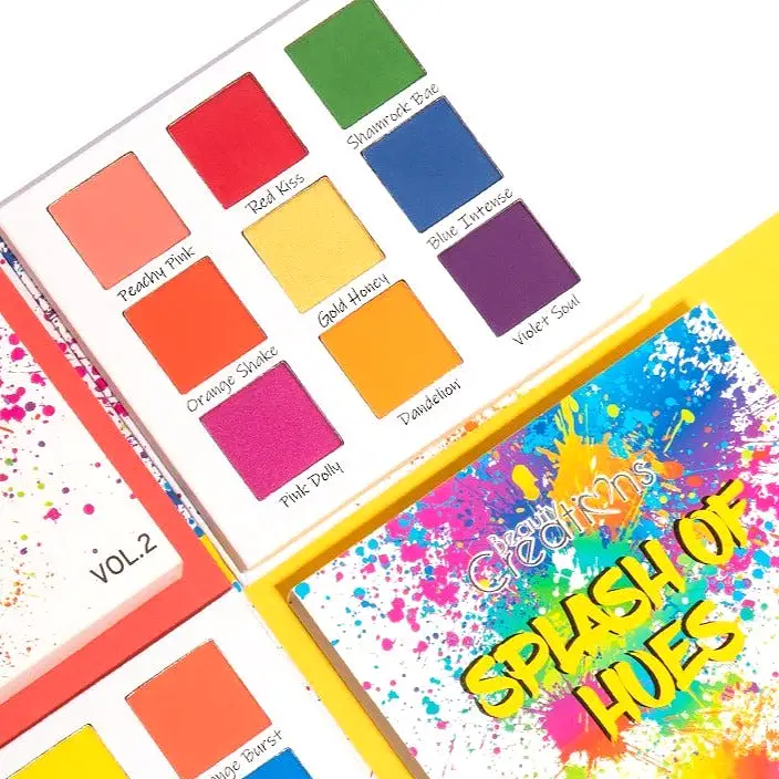 BEAUTYCREATIONS Splash Of Hues Volume II-9 Color Eyeshadow Palette