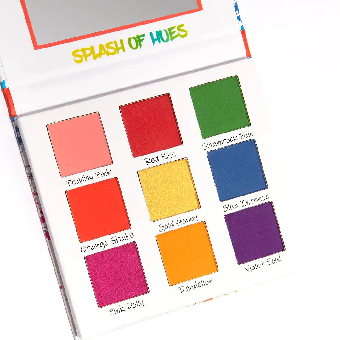 BEAUTYCREATIONS Splash Of Hues Volume II-9 Color Eyeshadow Palette