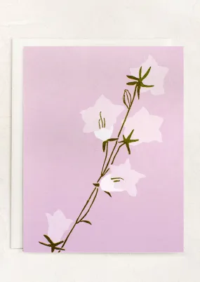 Bellflower Blank Card