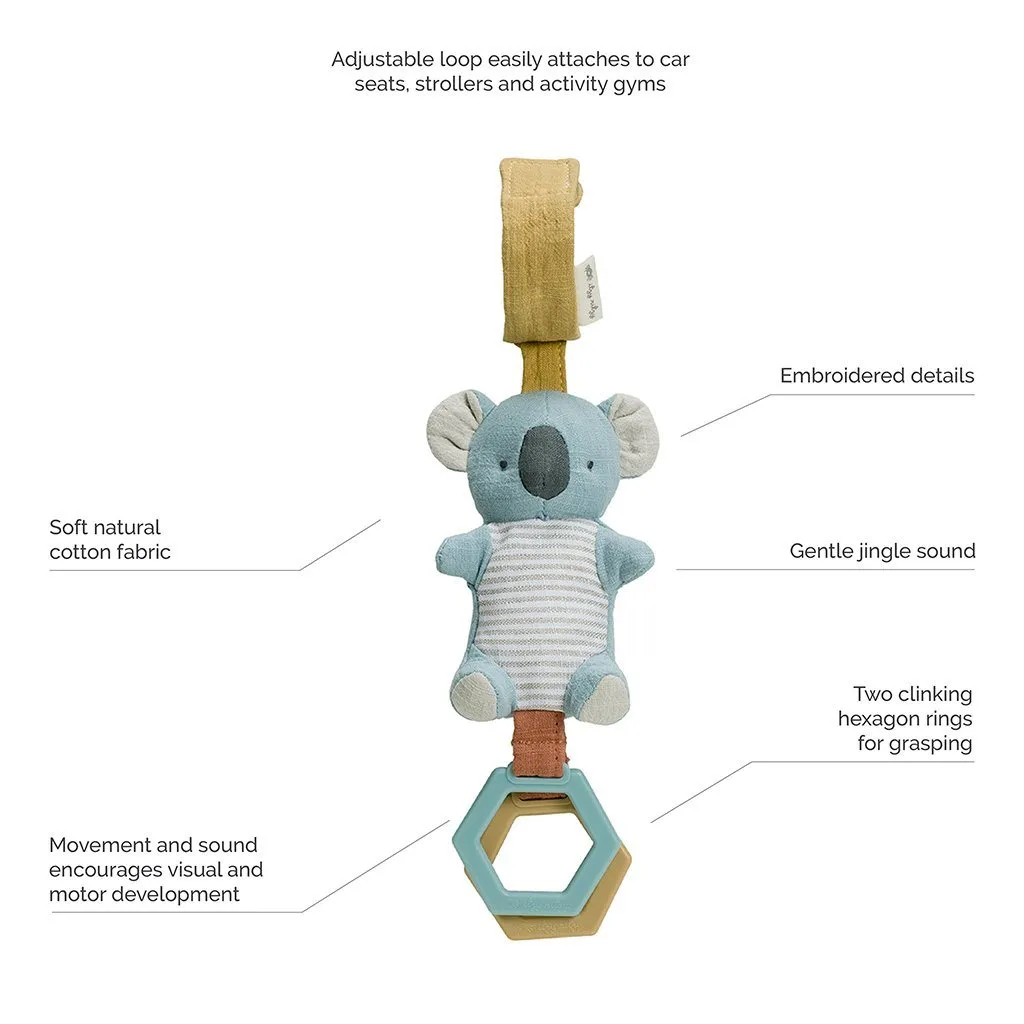 Bitzy Bespoke Ritzy Jingle Attachable Travel Toy