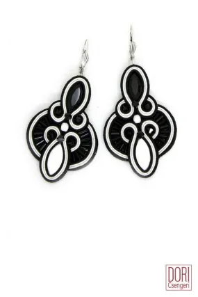 Black & White Everyday Earrings