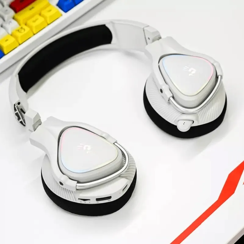 Bloody MR710 Wireless 3-in-1 RGB Gaming Headset Headphones - White