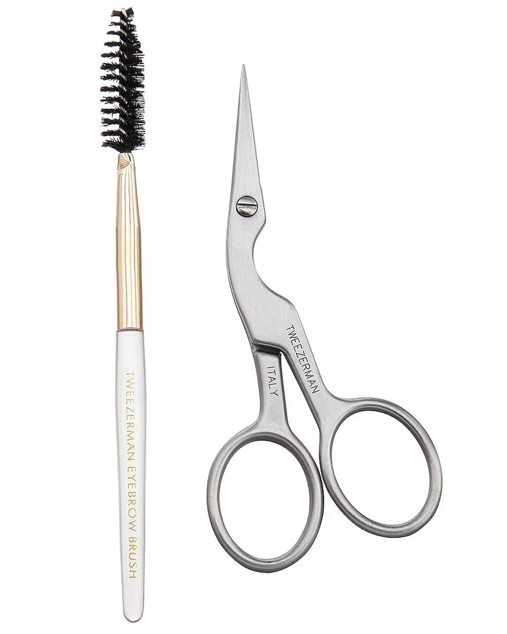 Brow Shaping Scissors and Brush