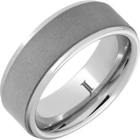 Buff - Serinium Sandblast Finish Ring