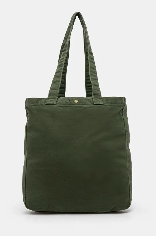 Carhartt WIP cotton handbag Bayfield Tote green color I031403.2BR02