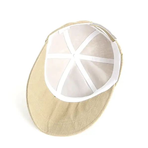 Cool Summer Linen Solid Baseball Caps Hats Velcro Wire Wide Brim Unique Novelty Unisex Mens Womens Adjustable Korean Kpop Style 