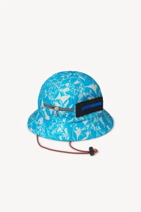 Crinkle Nylon Bell Bucket Hat