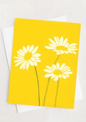 Daisy Blank Card