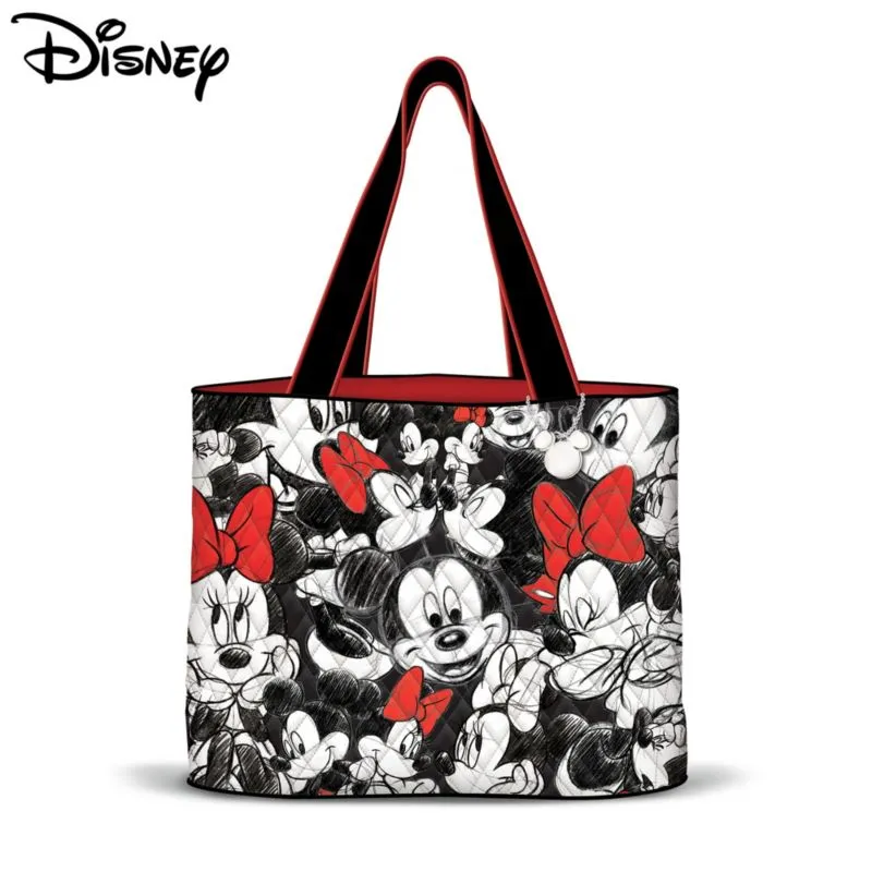 Disney Mickey Mouse & Minnie Mouse Tote Bag