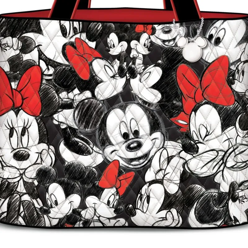 Disney Mickey Mouse & Minnie Mouse Tote Bag