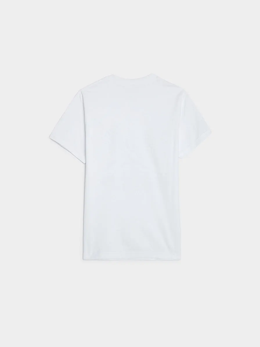 Don't Care T-Shirt, White