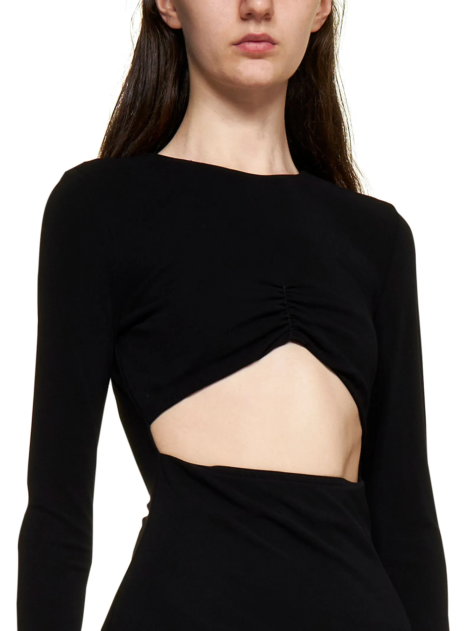 Dsquared2 Cut-Out Round Neck Dress