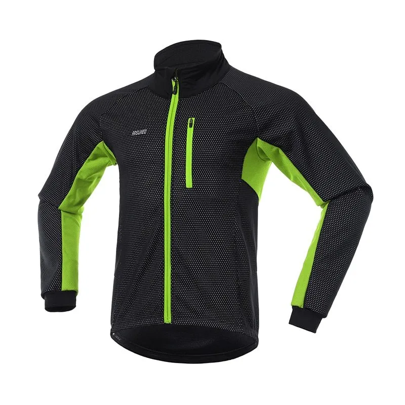 Ensemble hiver de cyclisme veste imperméable et pantalon thermique ARSUXEO - 20AT