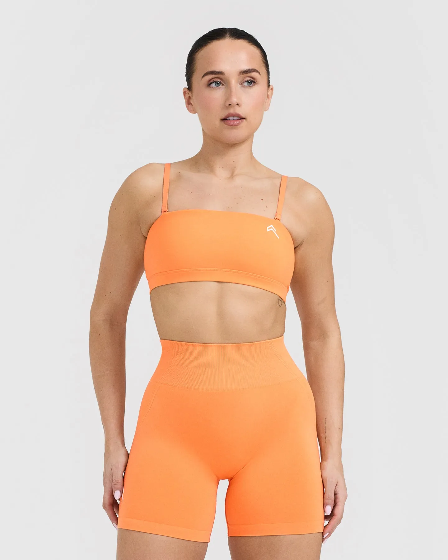 Everyday Bandeau Bralette | Apricot Orange