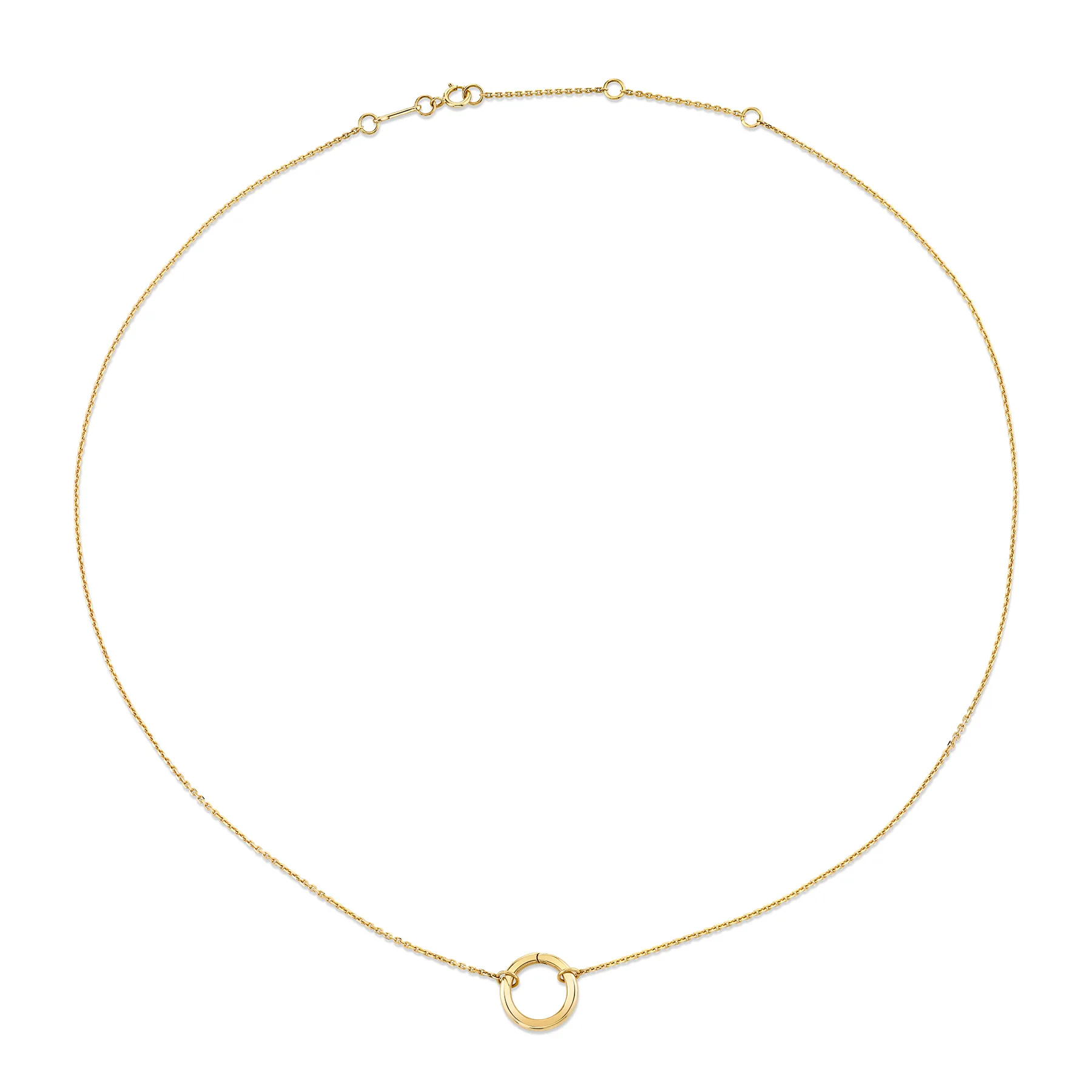 Everyday Charm Chain - 14k Yellow Gold