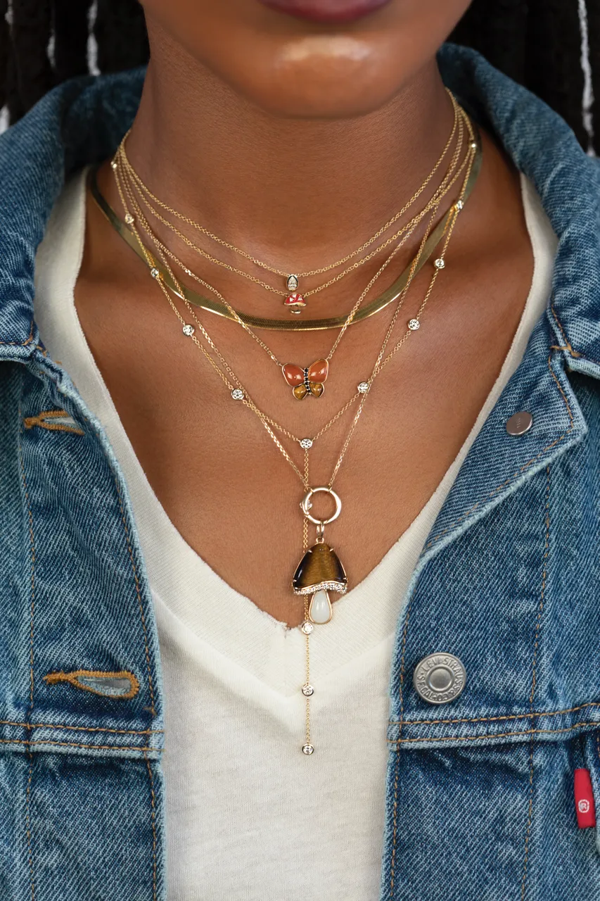 Everyday Charm Chain - 14k Yellow Gold