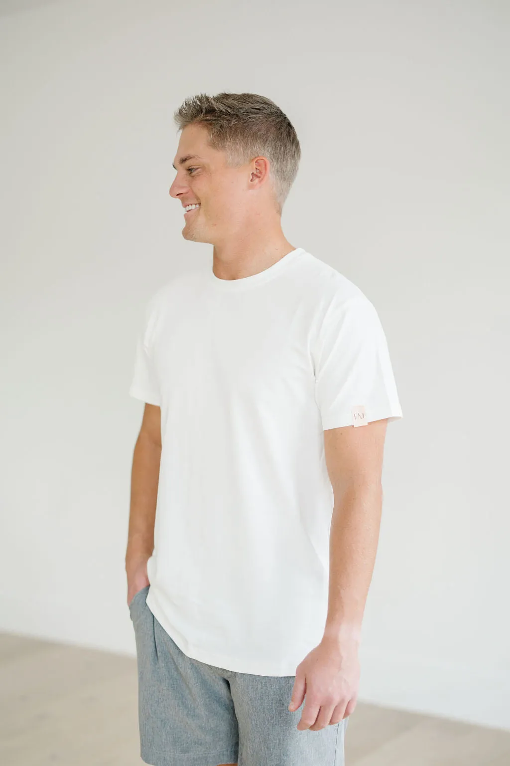 Fehrnvi Men's Everyday Tee in White