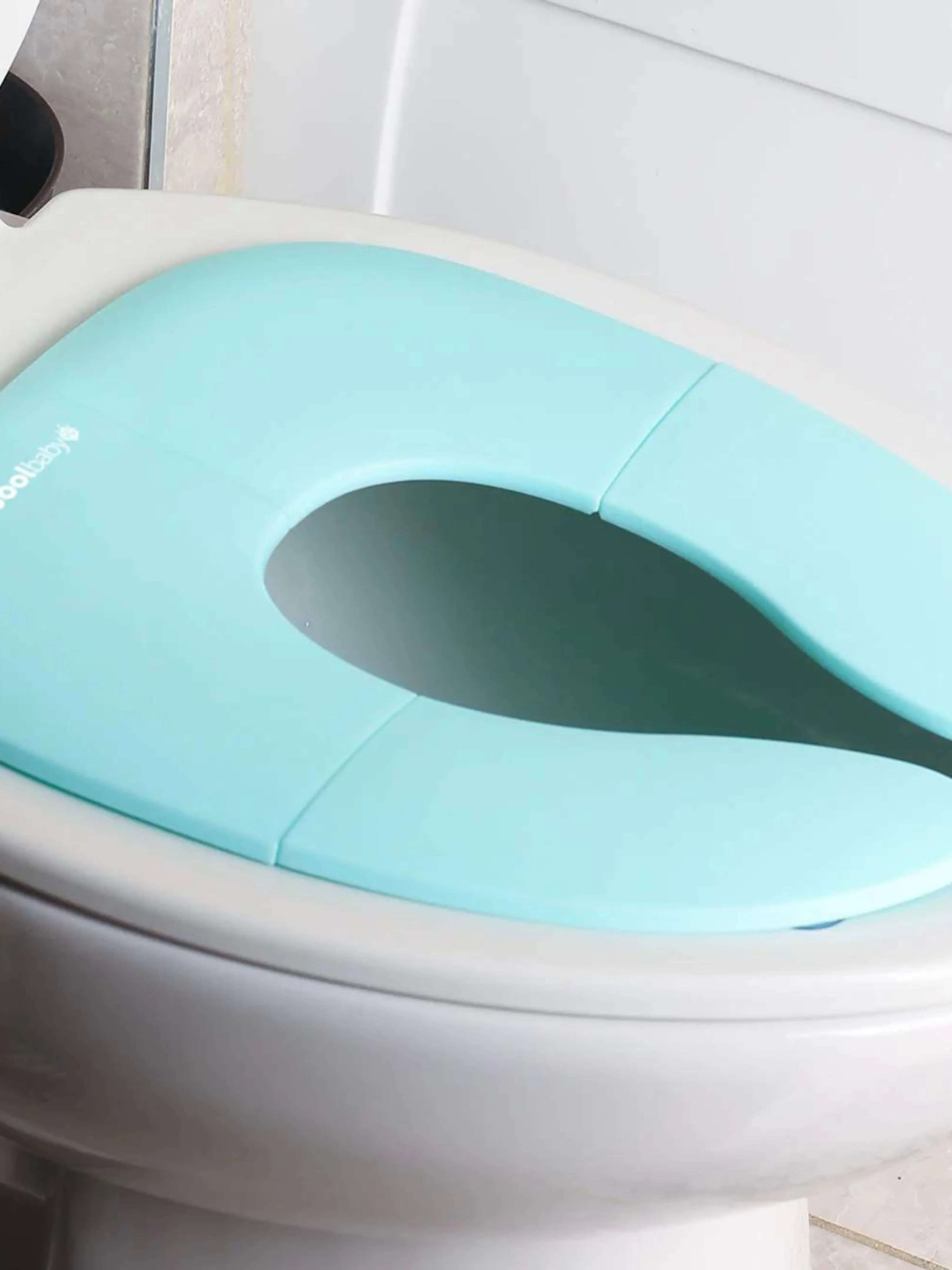 Folding Potty Seat - Aqua