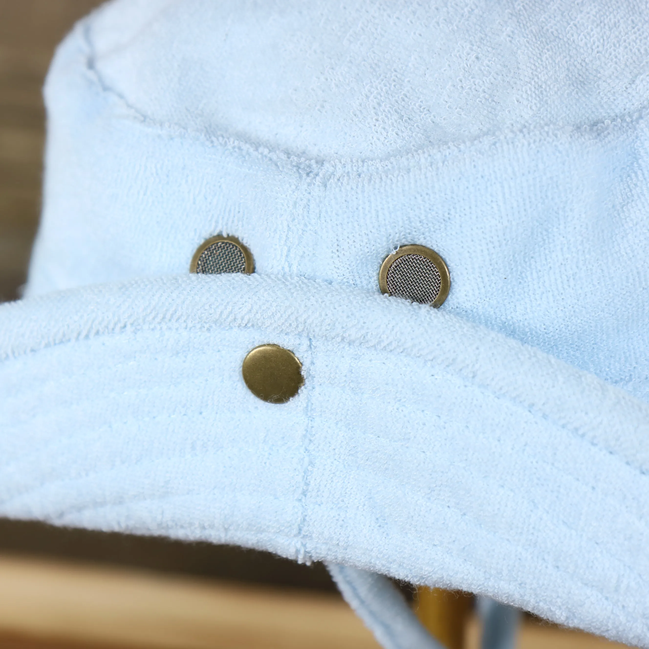 FOOT CLAN | BUCKET HAT | TERRY CLOTH | BUCKET HAT | LIGHT BLUE OSFM