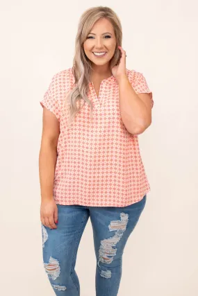 Gleaming With Hope Top, Blush