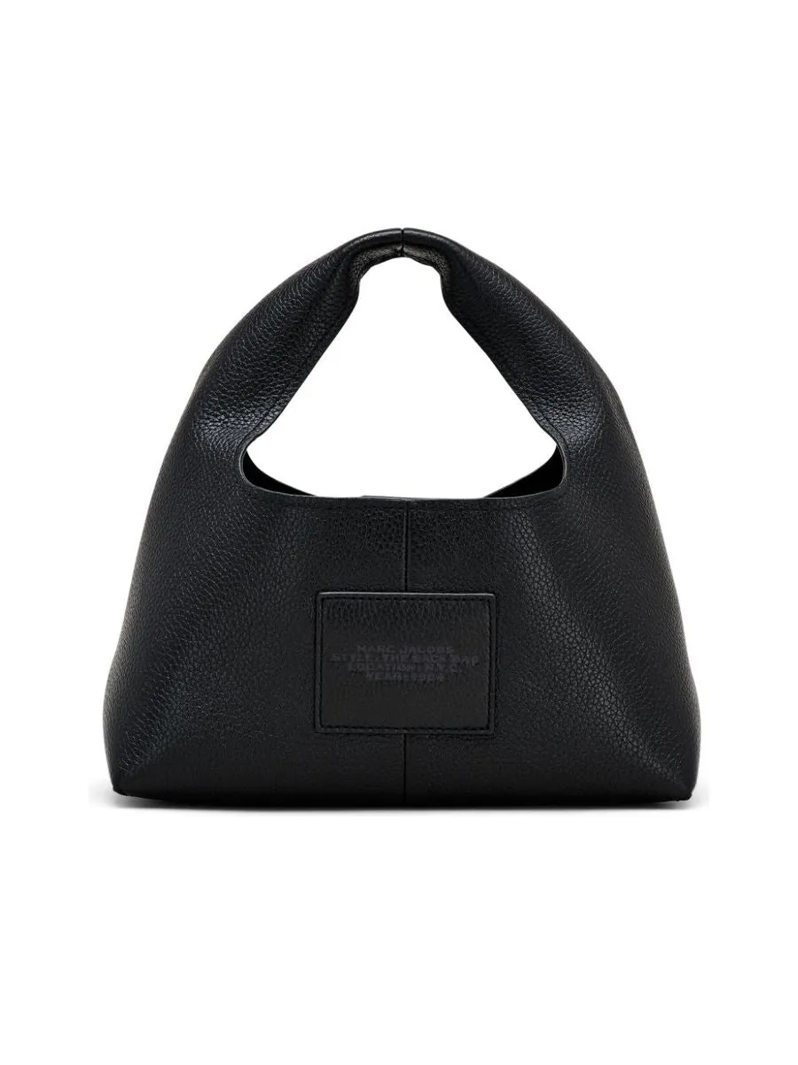 Grained Leather Handbag