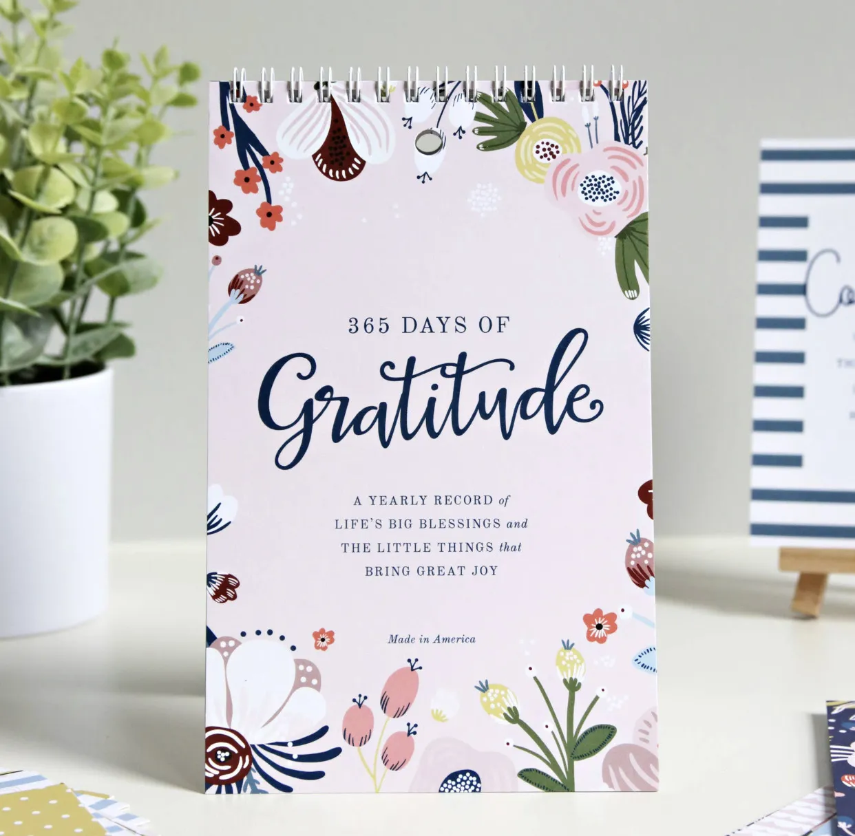 Gratitude Journal Blush Floral