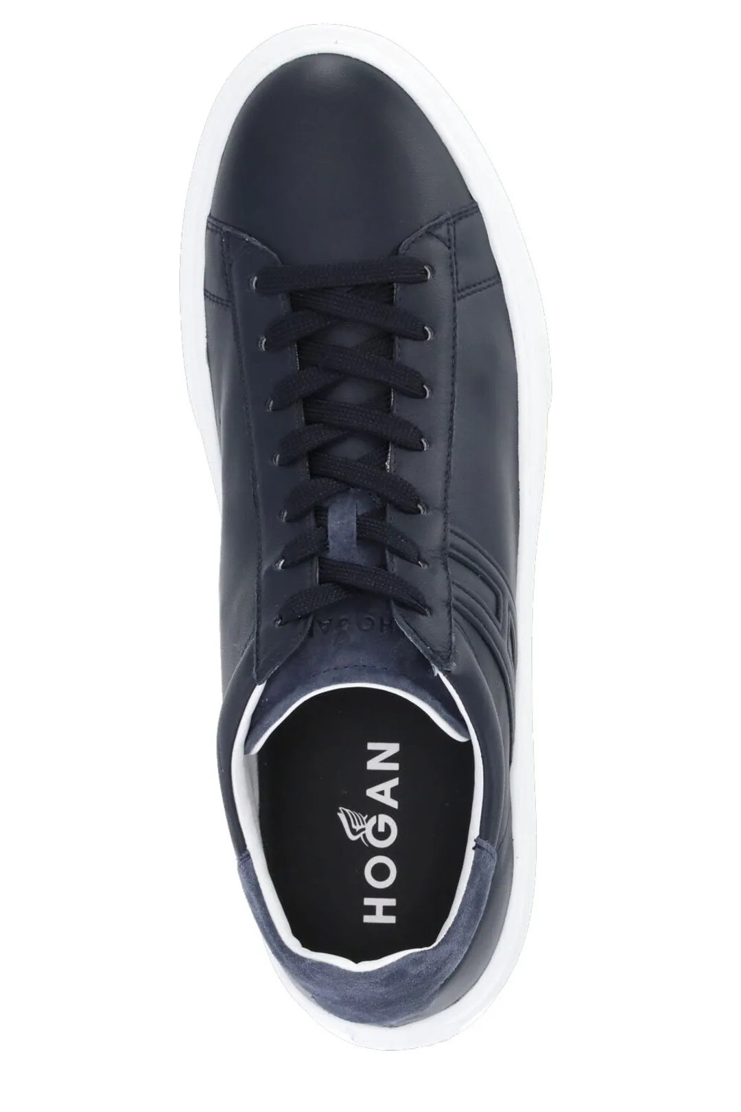 Hogan H365 Logo Detailed Lace-Up Sneakers