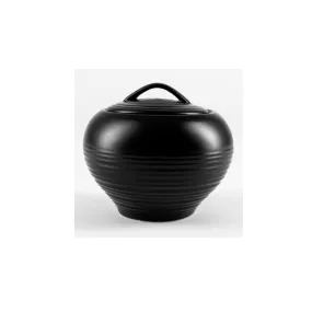 Jan-000081 Jan Blancnoir Black/Cream Sugar Pot