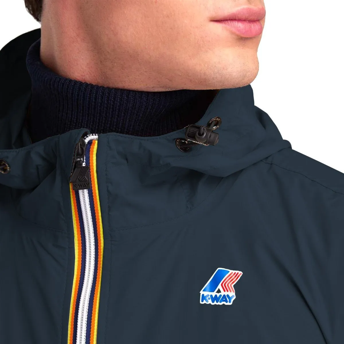 K-way Imperméable le vrai eiffel 3.0 Depht Blue