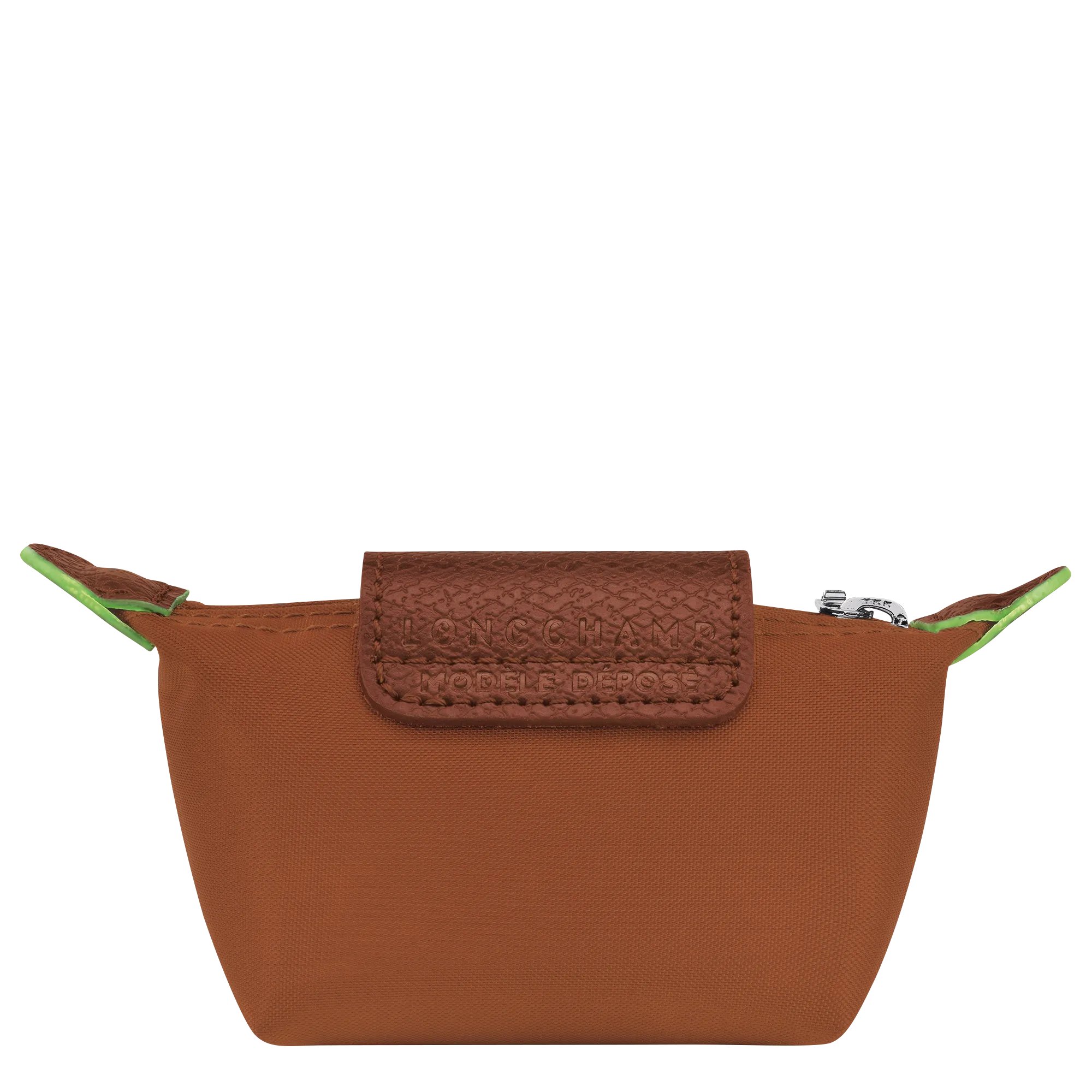 Le Pliage Green Coin purse Cognac - Recycled canvas