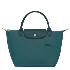 Le Pliage Green S Handbag Peacock - Recycled canvas