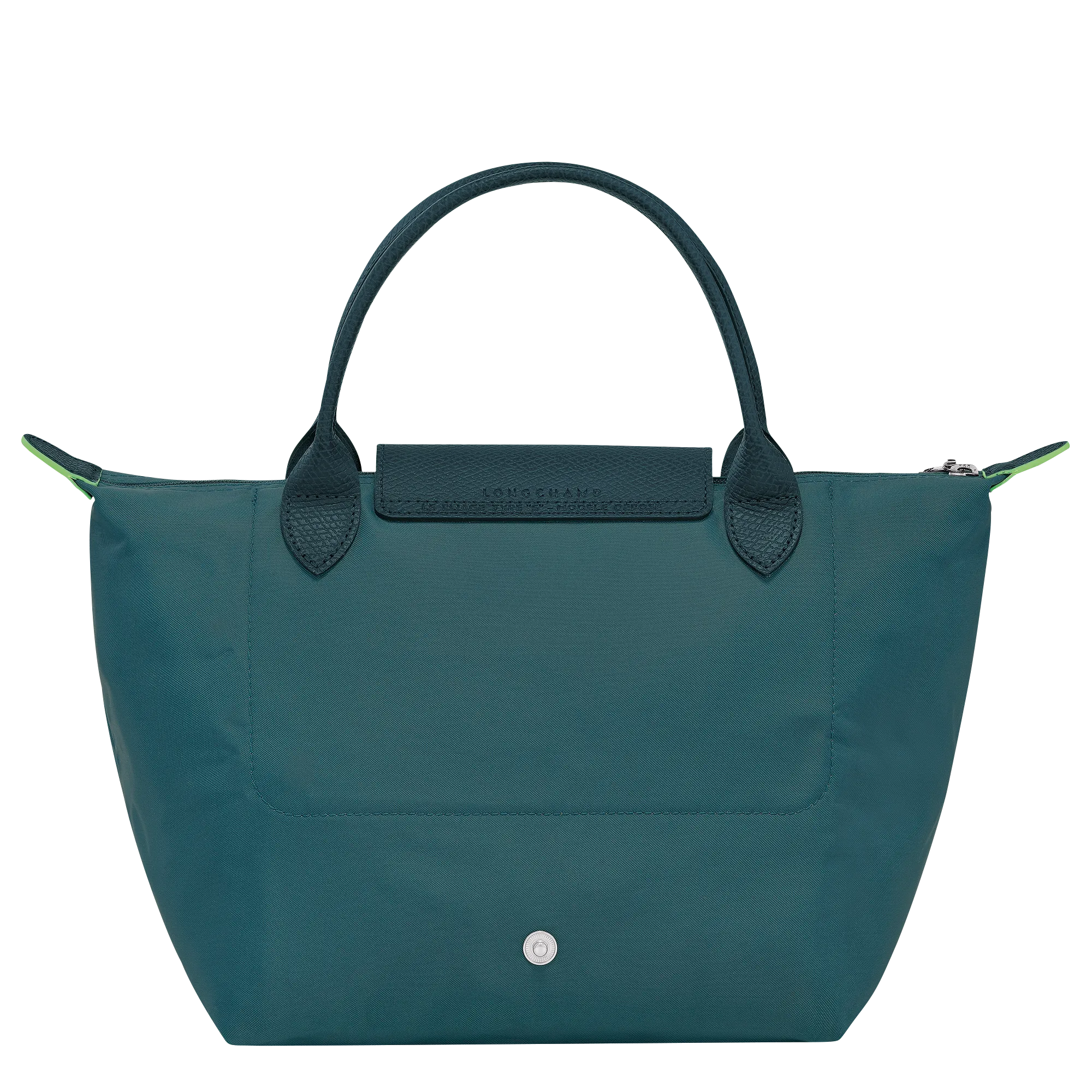 Le Pliage Green S Handbag Peacock - Recycled canvas