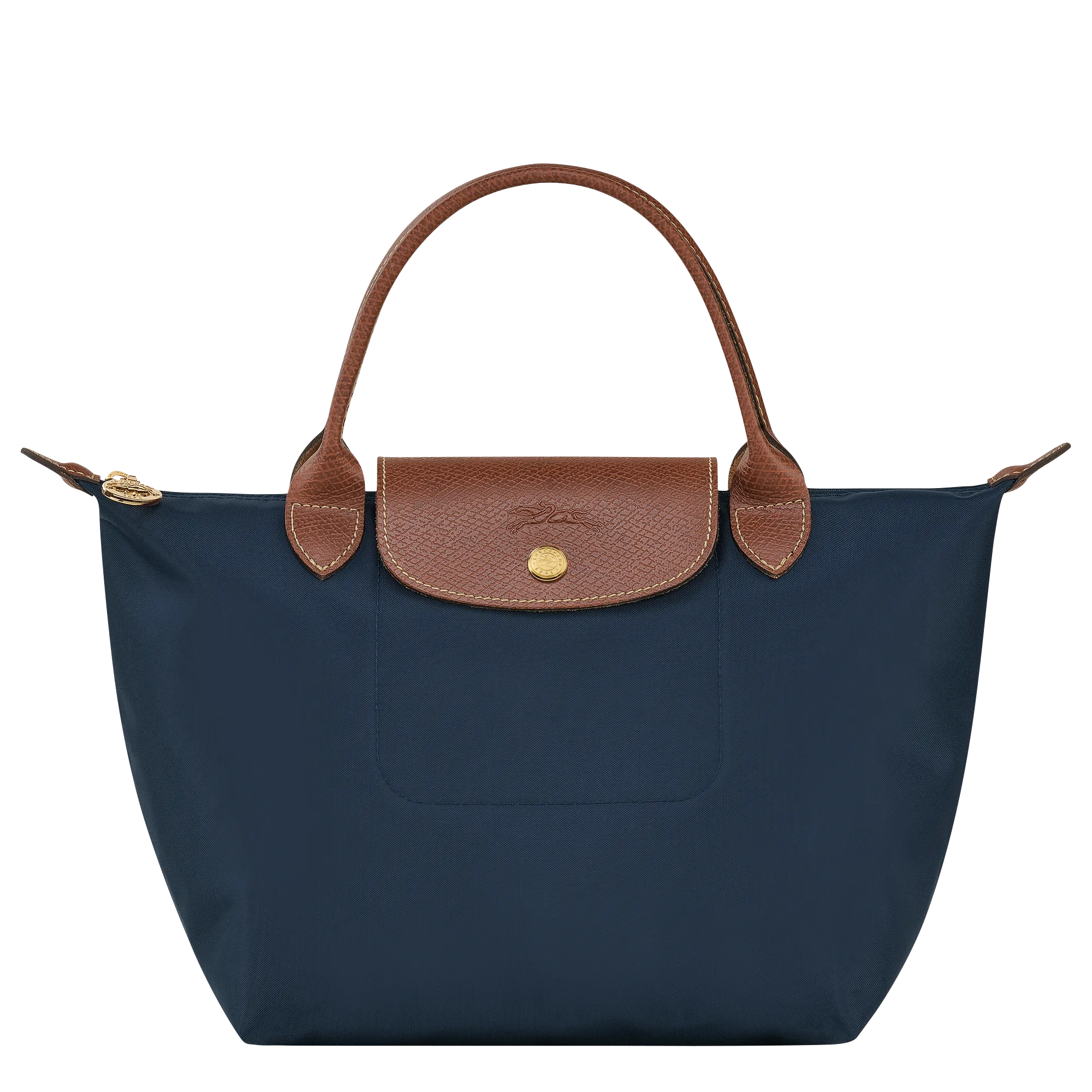 Le Pliage Original S Handbag Navy - Recycled canvas