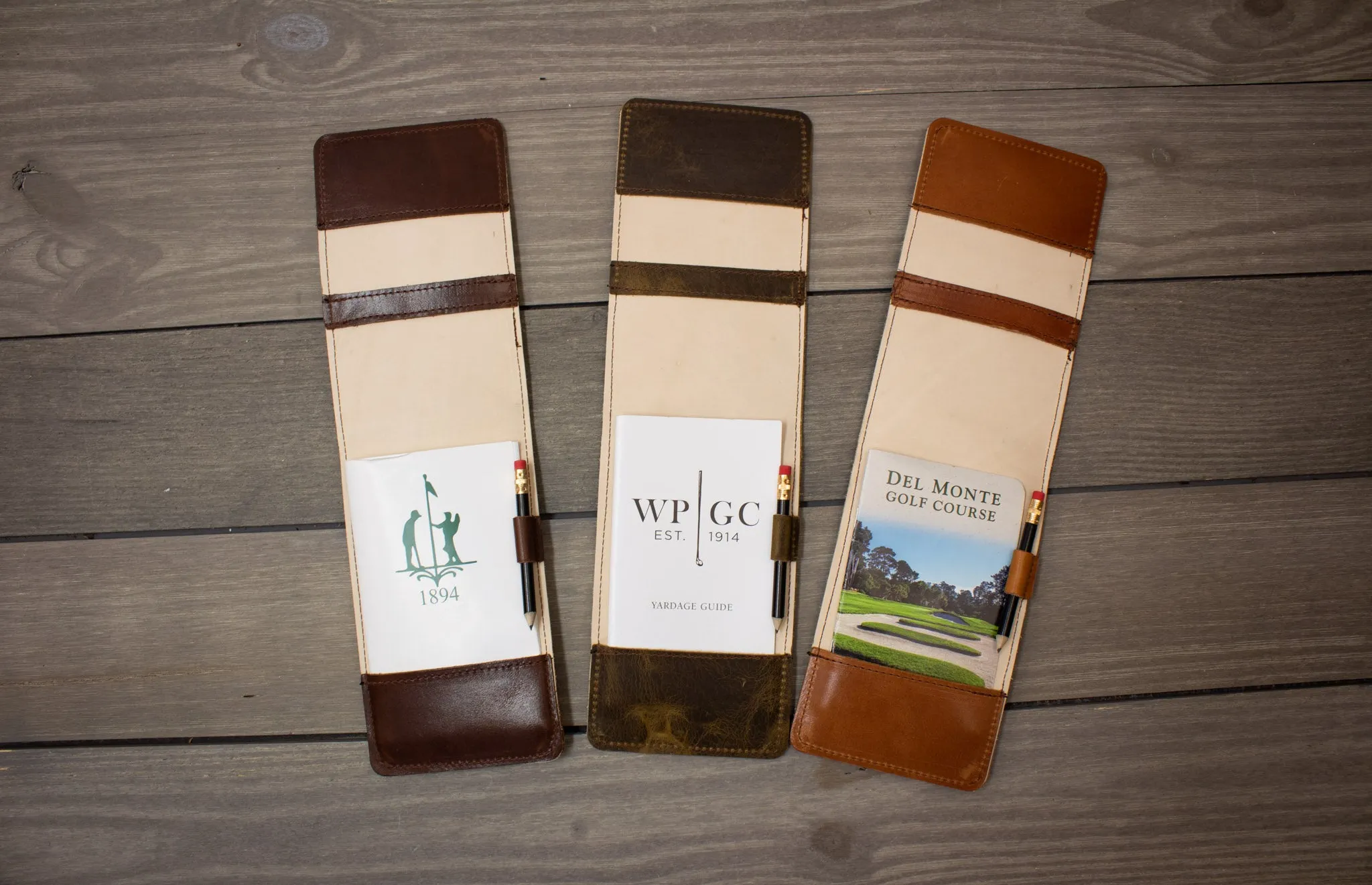 Leather Yardage Book Holder