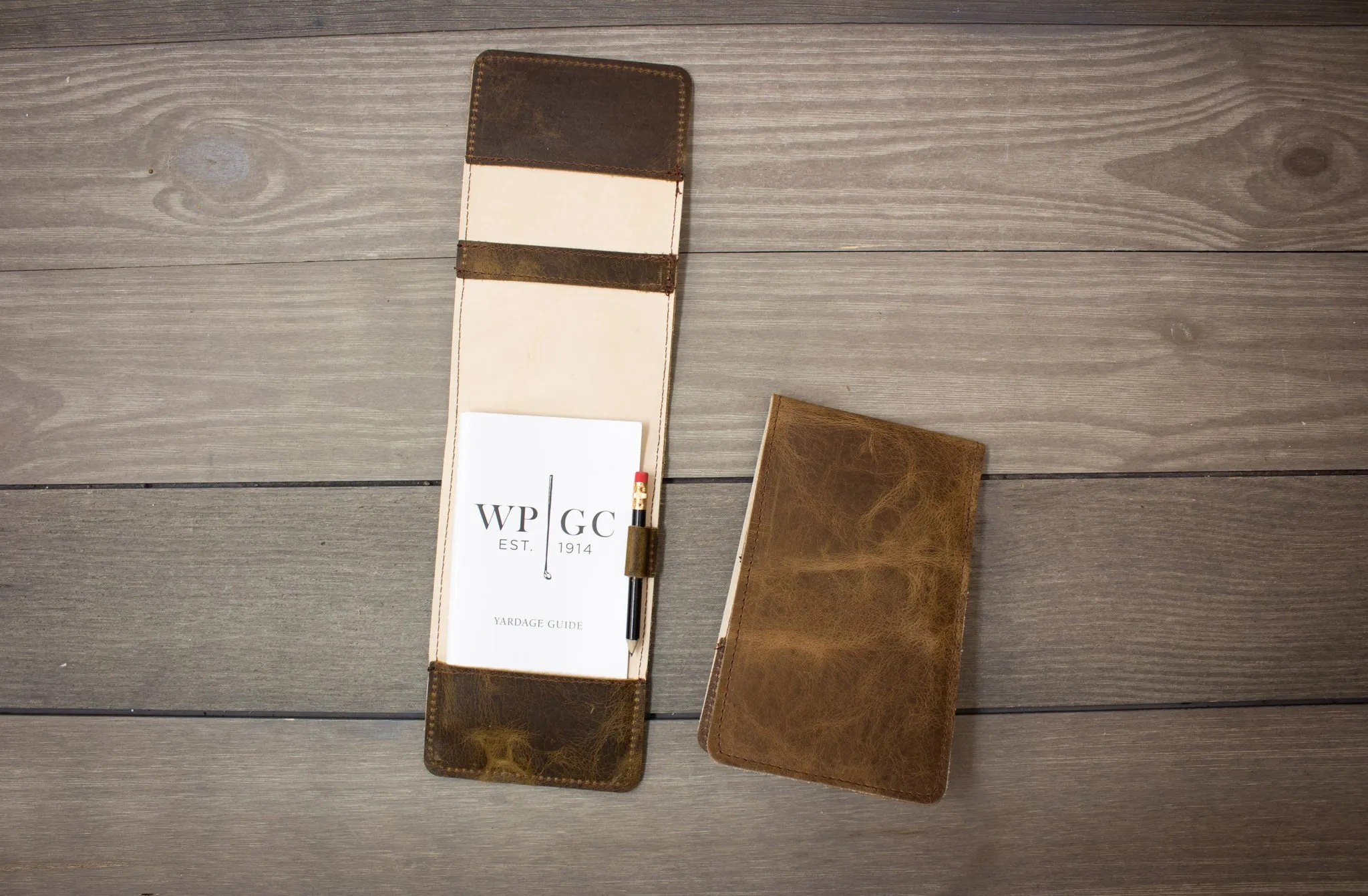 Leather Yardage Book Holder