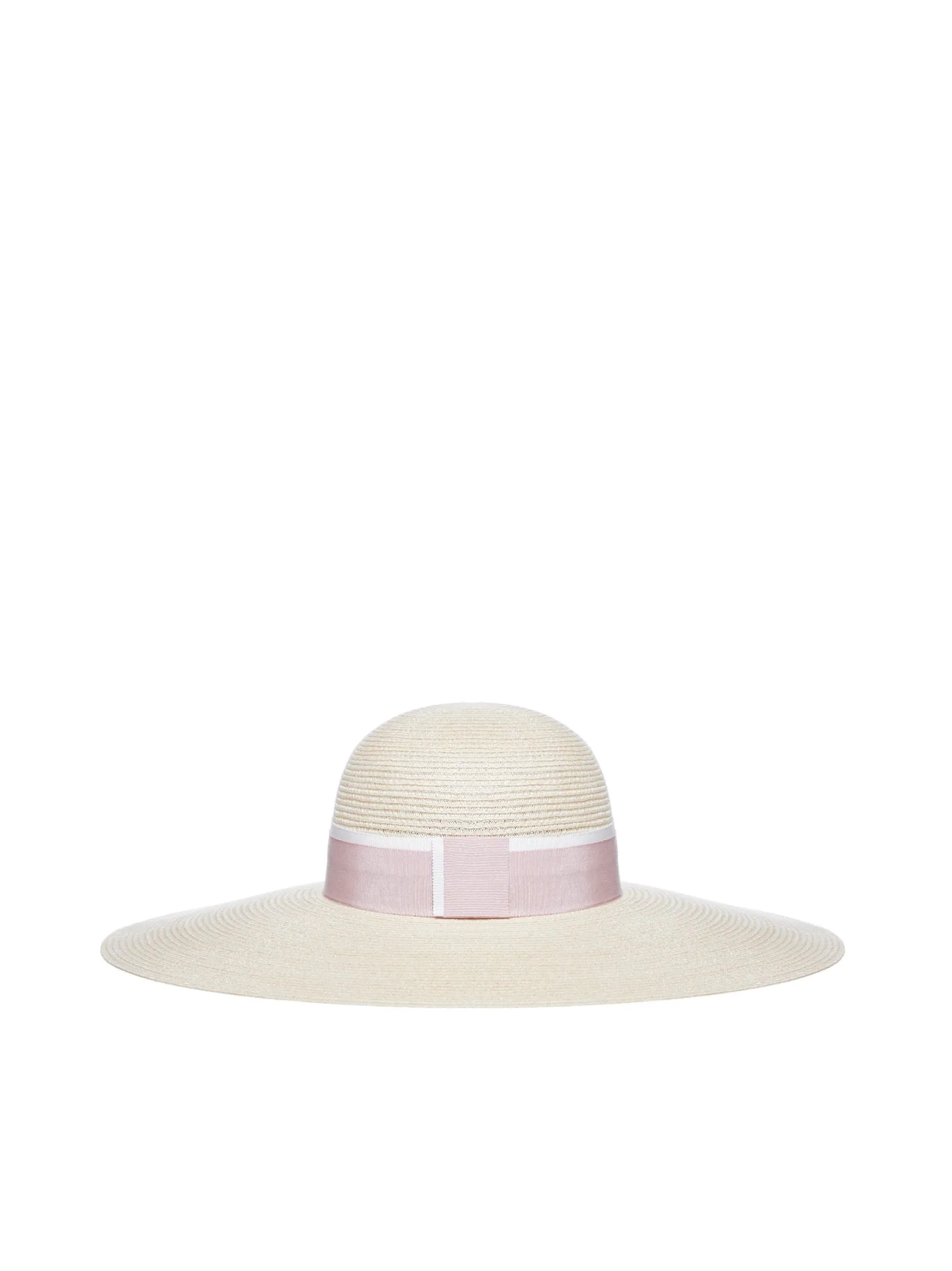 Maison Michel Blanche Ribbon Detail Hat