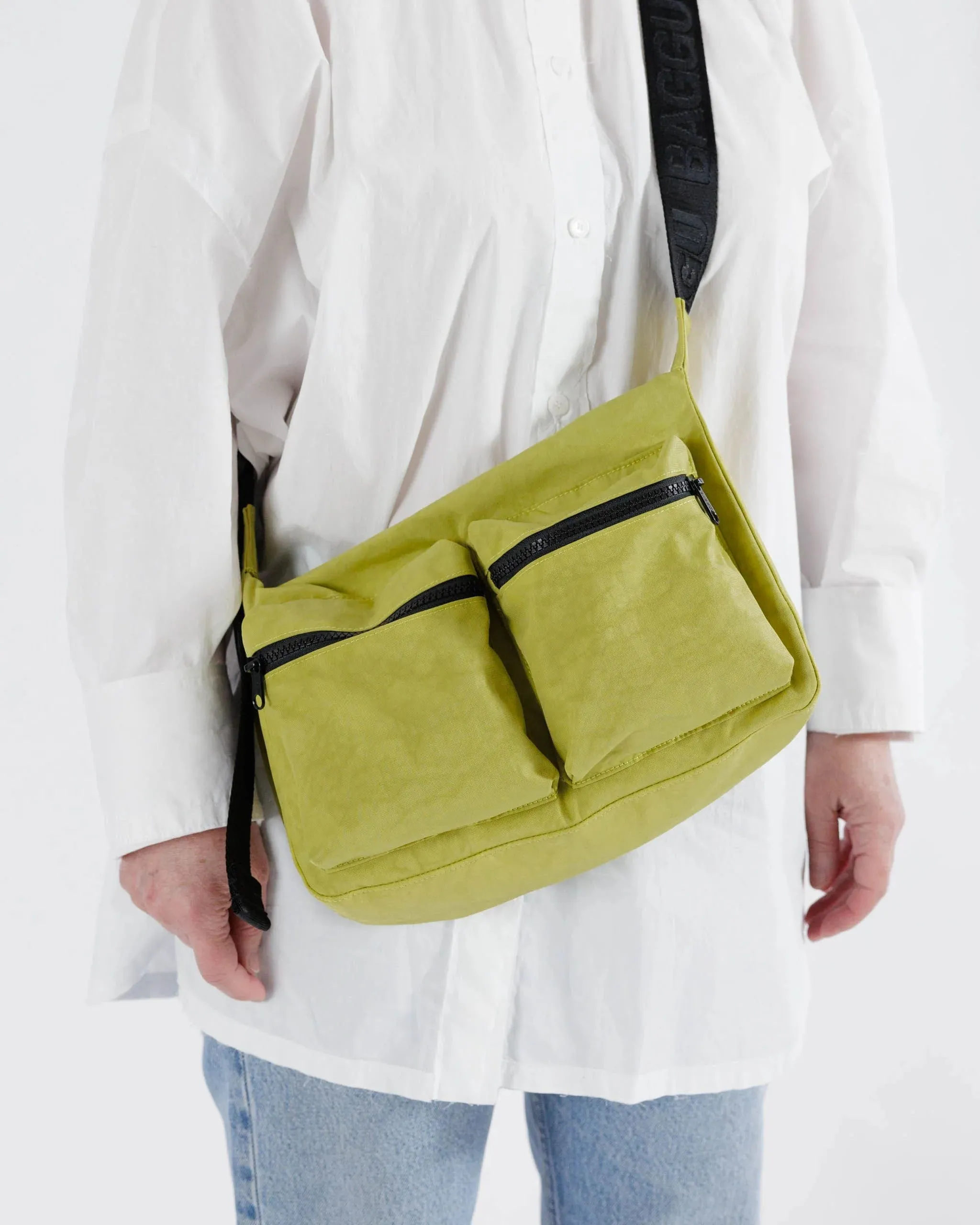 Medium Cargo Crossbody in Lemongrass