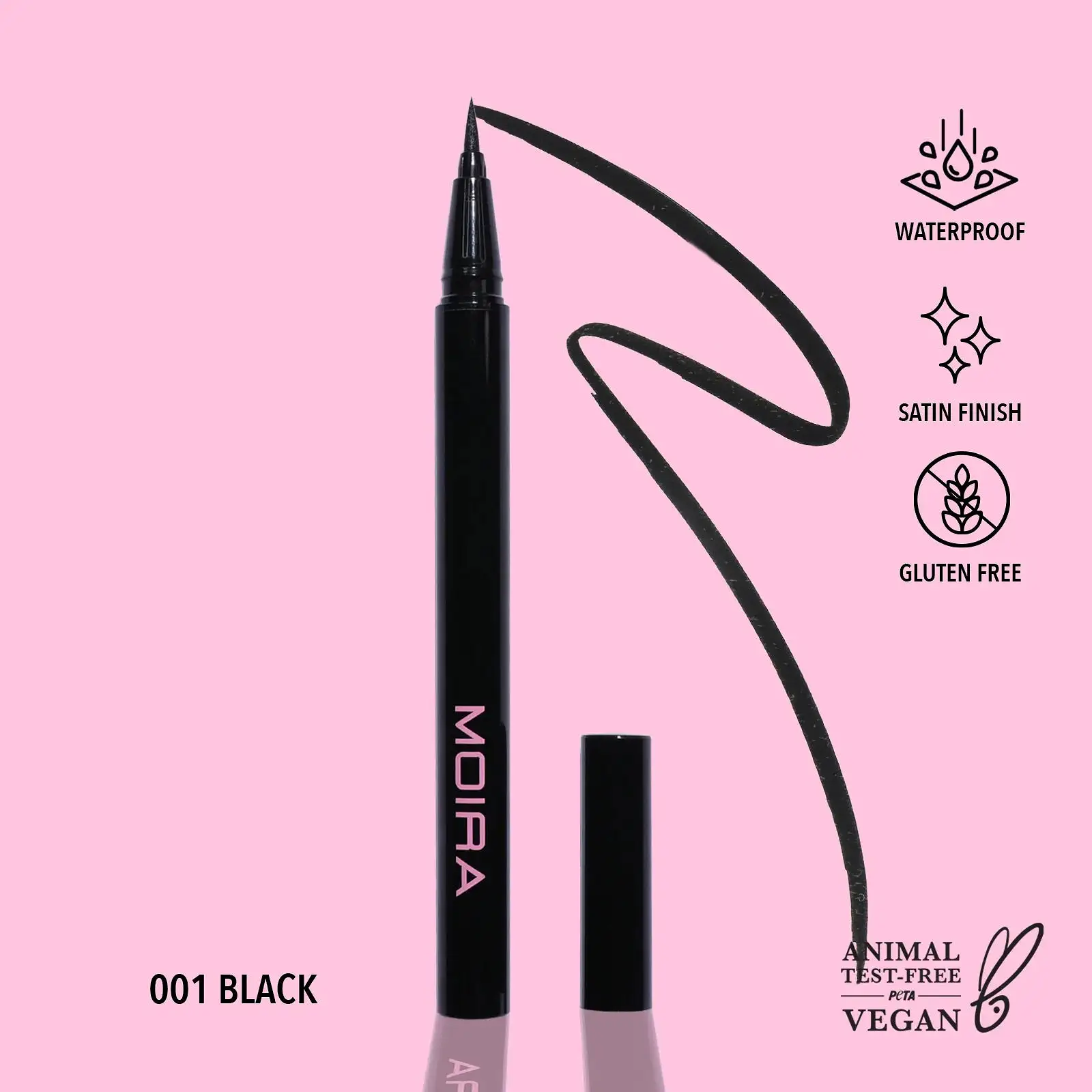 MOIRA Precision Liquid Eyeliner