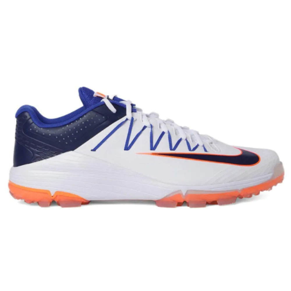 NIKE Men's Domain 2 Ns Cricket Shoe (White/Blue)