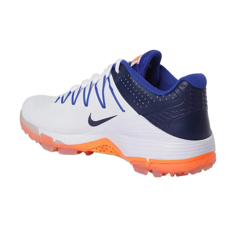 NIKE Men's Domain 2 Ns Cricket Shoe (White/Blue)