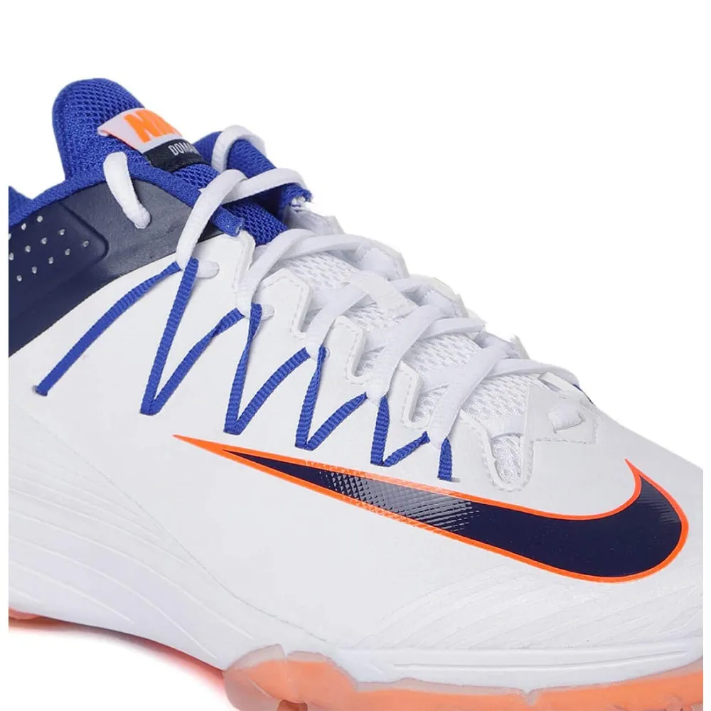 NIKE Men's Domain 2 Ns Cricket Shoe (White/Blue)