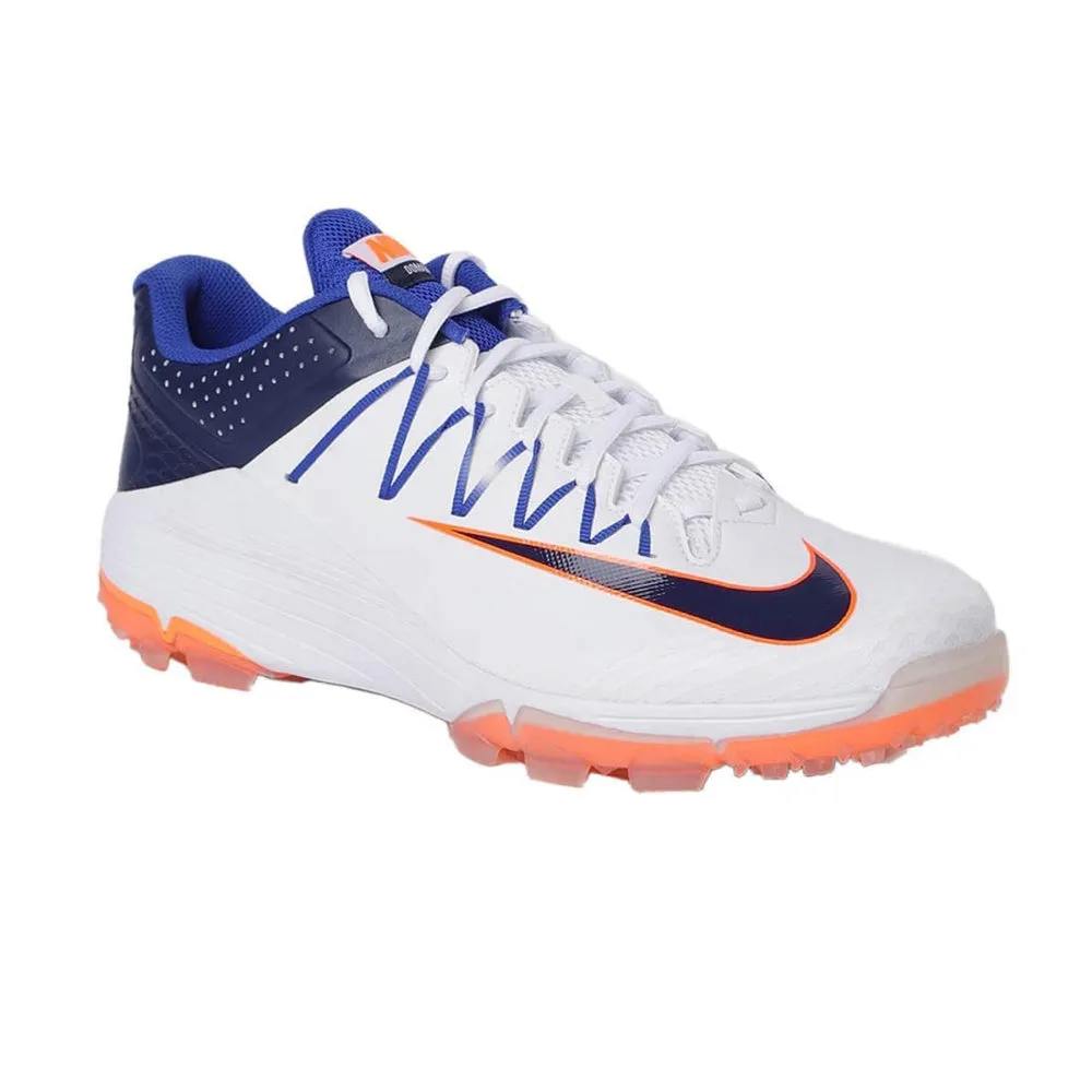 NIKE Men's Domain 2 Ns Cricket Shoe (White/Blue)