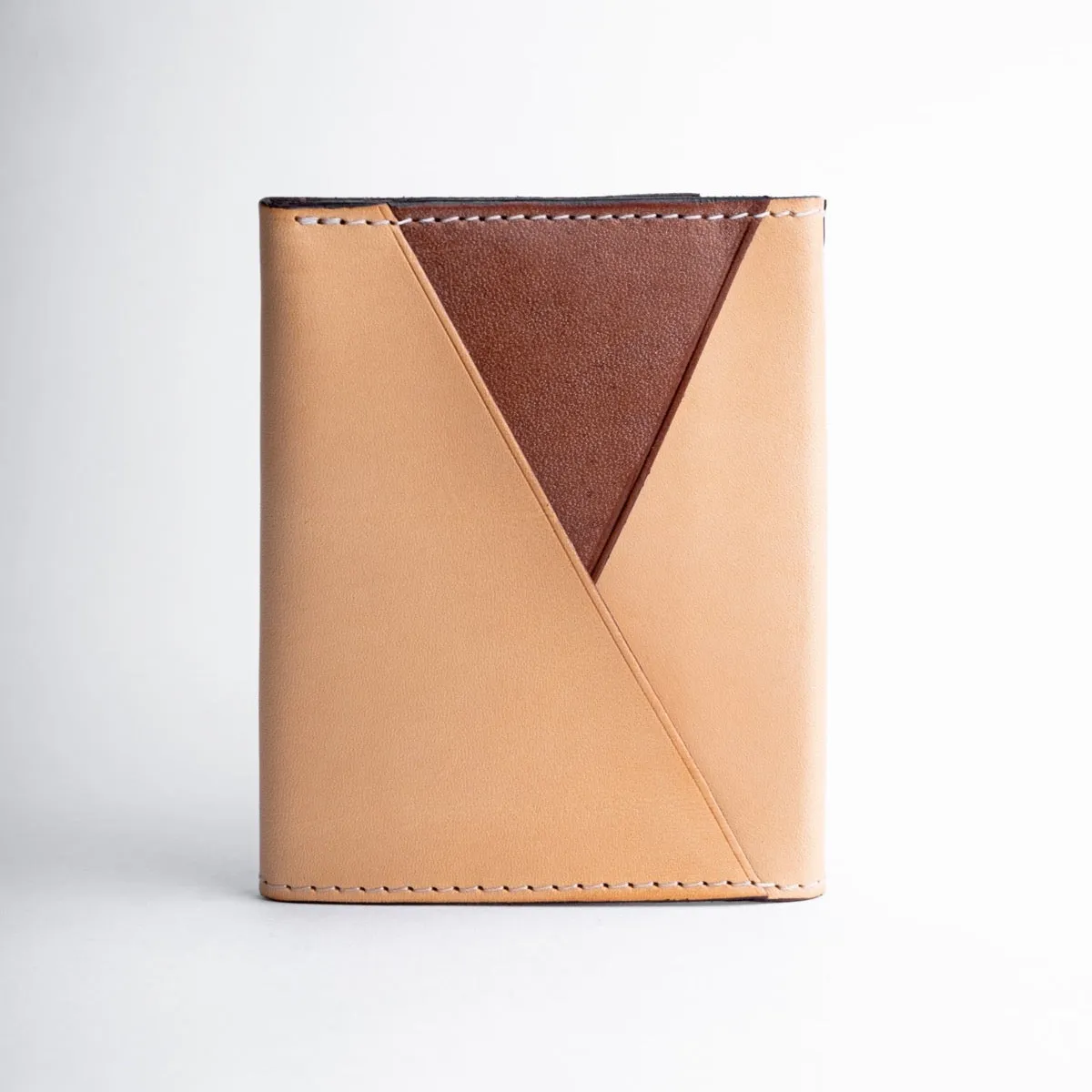 Oak Bark Leather Wallet - Nude Tan