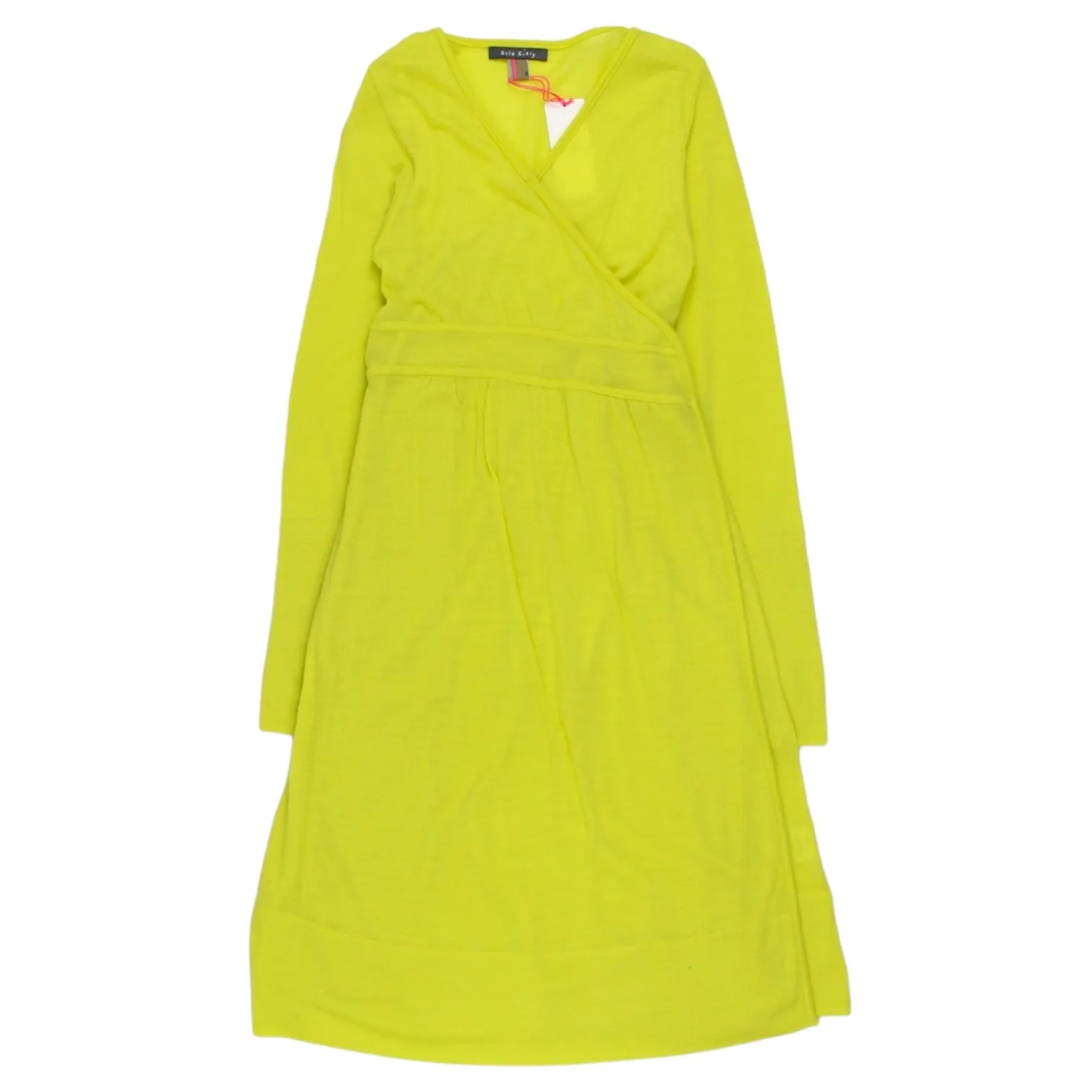 Orla Kiely Chartruese Wrap Dress