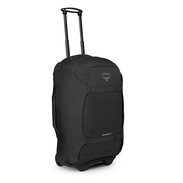 Osprey Sojourn 25" 60 Litre Convertible - Wheeled Travel Back Pack with Harness (Black Colour)